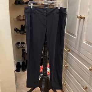 Anatomie black knit pant size L. Side and rear zipper pockets.  Fleece interior